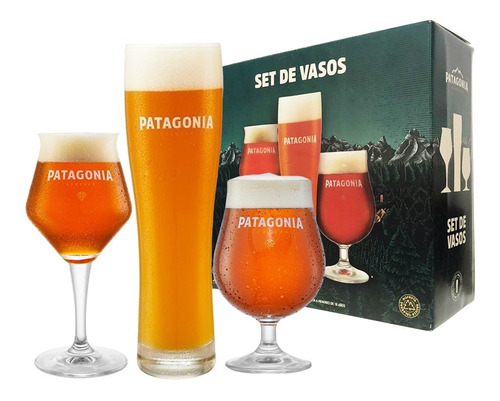 Set Copa Tulipa + Vaso Madison + Copa Tekku Patagonia Silmar