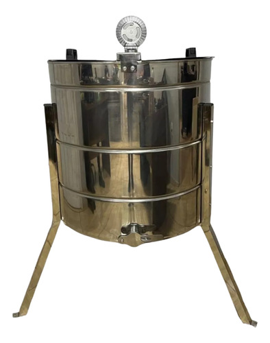 Centrifuga Extratora Mel Manual Inox 28/8 Quadros Apicultura