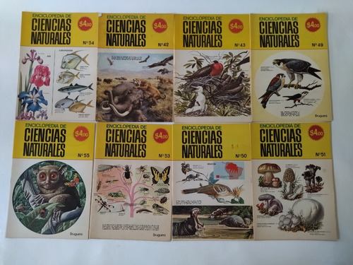 Fascículo Enciclopedia De Ciencias Naturales. ( Lote De 6 )