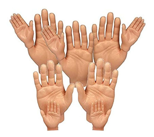 Marionetas De Dedo, 5pcs De Mano De Vinilo, Marca Pyle