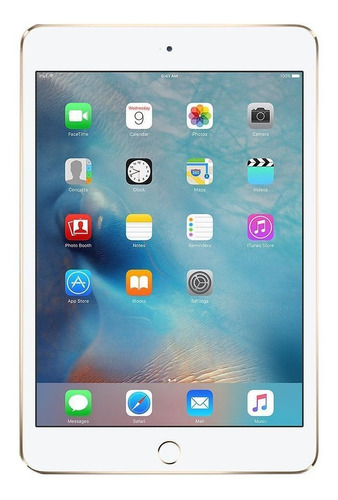 iPad  Apple  Mini 4th generation 2015 A1550 7.9" con red móvil 32GB gold y 2GB de memoria RAM