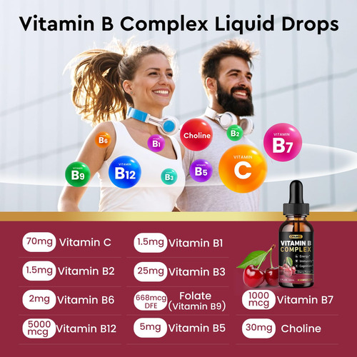 Complejo De Vitamina B - Gotas Líquidas Cfilihtc
