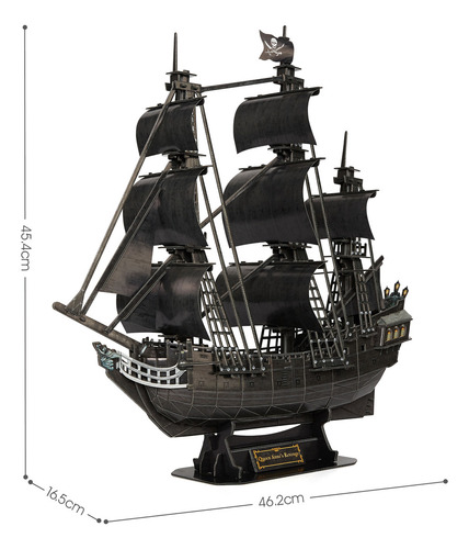 Cubic Fun Rompecabeza 3d La Venganza De La Reina Ana Barco 1