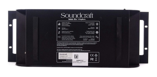Mesa Som Digital Soundcraft Ui16 Profissional Igreja Estúdio
