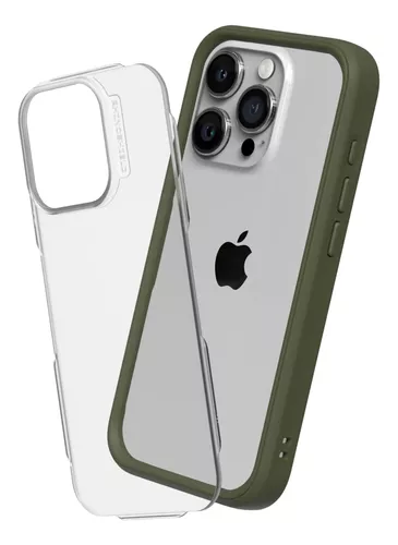 Funda Rhinoshield Mod Nx Para iPhone 15 Pro Max - Camo Green