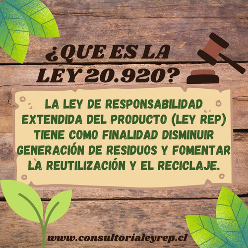 Consultoría En Ley 20.920 Iso 50.001 Y Grd Ds44