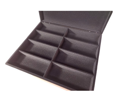 Kit 1 Porta Joia Grande C/bandeja E 1 Caixa P/ 8 Oculos 8539