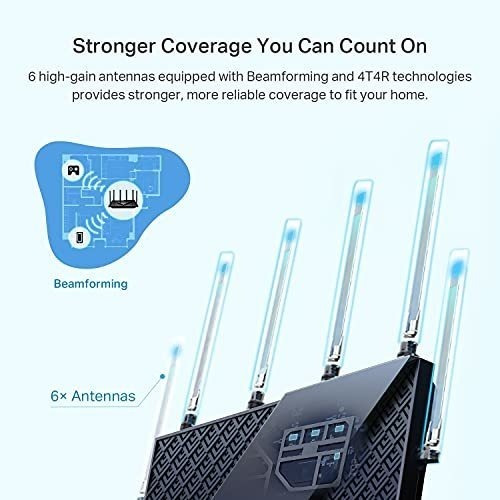 Router Tp-link Ax5400 Banda Dual Inalámbrico -negro