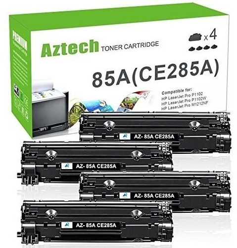 Reemplaza Aztech Compatible Cartucho De Tóner Ce285a Para