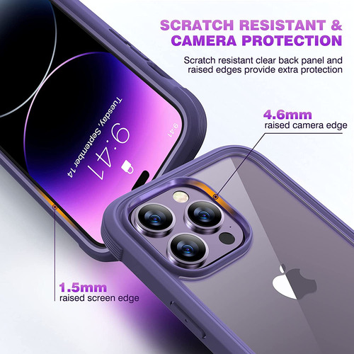 Diaclara Diseñado Para iPhone 14 Pro Max Case 6.7, 2023 Estu