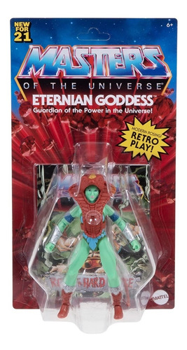 He-man Figura 5.5 Renovado Eternian Goddess Mattel Original