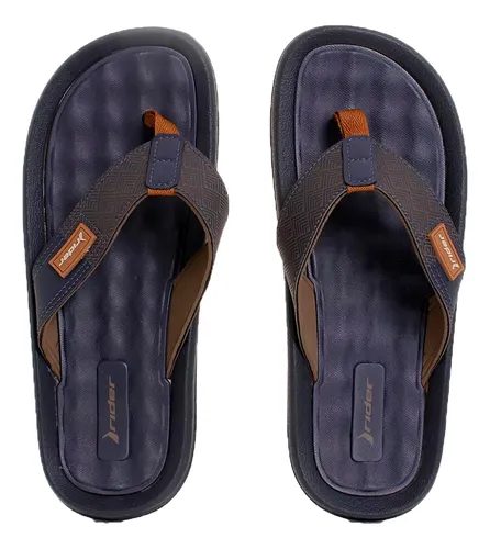 Ojotas Rider Natacion Hombre Dunas Xvill Ad Azul marron Ras