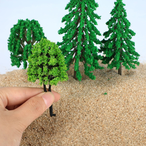 Set De Figuras De Animales Del Bosque Y Árboles Modelo Skyle