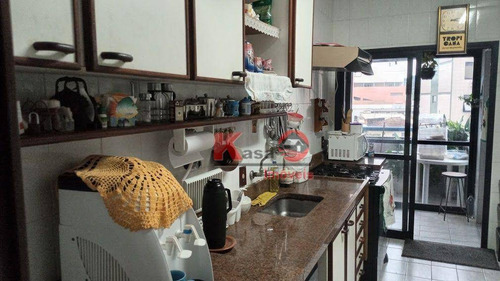 Imagem 12 de 30 de Apartamento Com 3 Dormitórios À Venda, 146 M² Por R$ 750.000,00 - Ponta Da Praia - Santos/sp - Ap10596