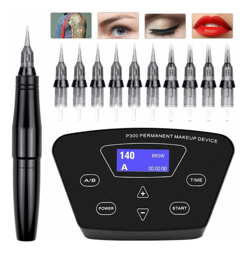 Dermografo Biomaser P300 Perla Negra Micro Pigmentación