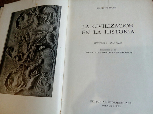 Libro Antiguo Historia Civilizacion