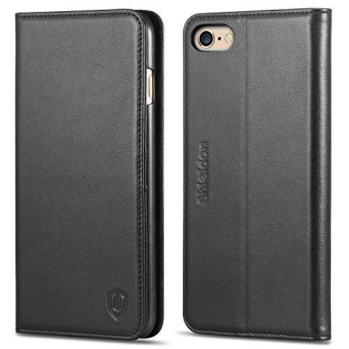 Funda Cartera Shieldon Cuero Legítimo Para iPhone 6s Plus