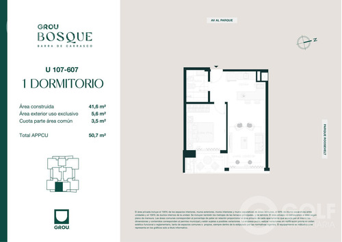 Venta Apartamento 1 Dormitorio Con Terraza - Garaje - Barra De Carrasco