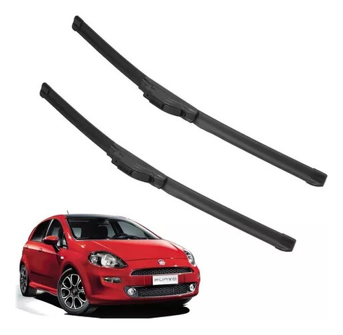 Escobillas Delanteras Flex Goma Fiat Punto 2008-2021