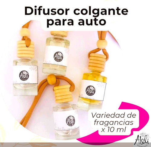 Pack 3 Difusores Colgante Para Auto O Placard Souvenir