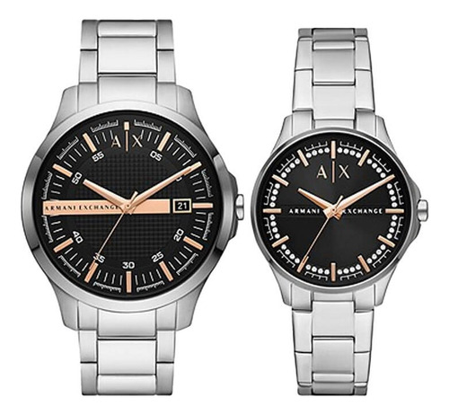 Reloj Armani Exchange Análogo Unisex Ax7132set