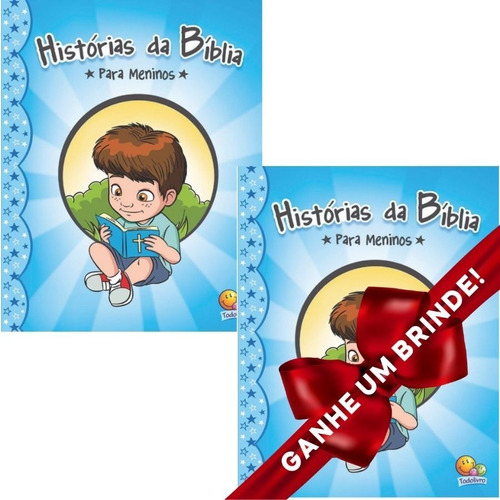 Combo 2 Livros Histórias Da Bíblia...meninos | Infantil