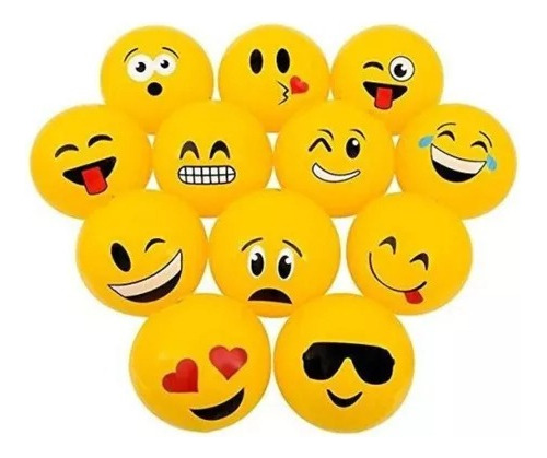 Pelotas De Emoticones De Goma