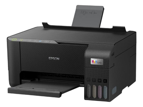 Imagen 4 de 5 de Impresora a color multifunción Epson EcoTank L3250 con wifi negra 220V