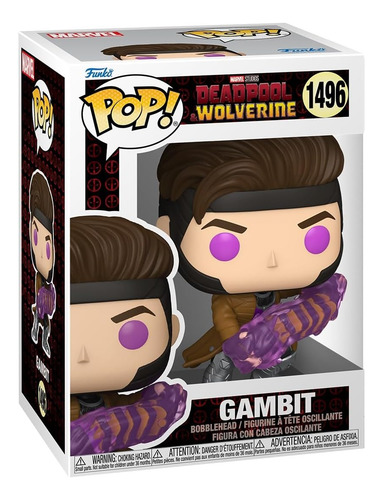 Funko Pop Marvel Deadpool & Wolverine Gambit