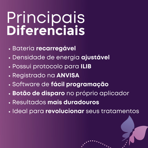 Ibramed Laserpulse + Probe P5 904 Nm Psoríase Artrite Acne