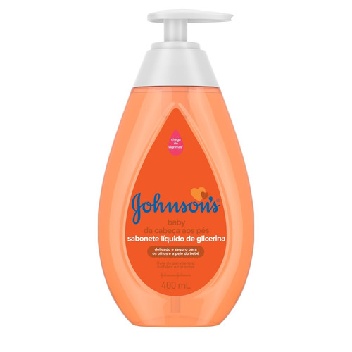 Sabonete Líquido Johnsons Baby Cabeça Aos Pés 400ml