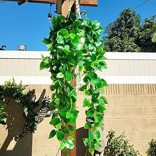 Aa Badbaby Plantas Artificiales Colgantes 2 Piezas Plantas A