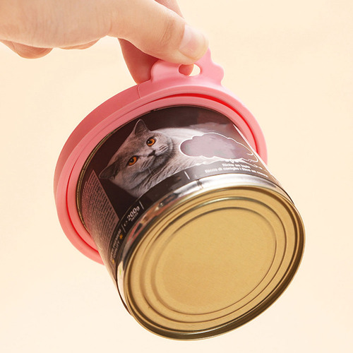 Tapas Pequeñas Para Latas De Comida Para Gatos, 7 Unidades