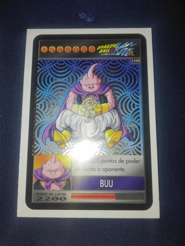 Buu 1336-carta Brillante Dragon Ball Kai