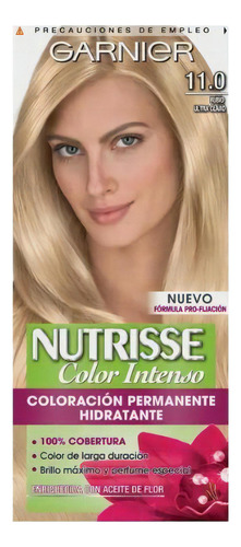 Tinta Garnier Nutrisse Cor Intense Aclarante 11