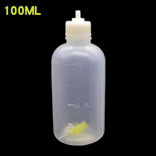 3 X 2 Uds 100cc Punta De Aguja Pegamento Botella Aplicador