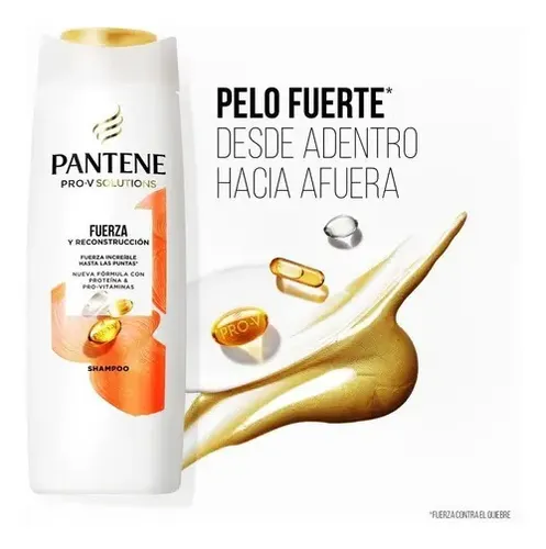 PANTENE SHAMPOO FUERZA 400 ML