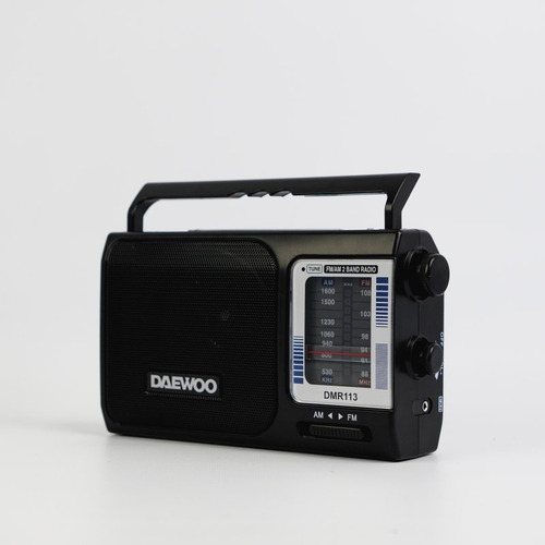 Radio Dual Daewoo Am Fm Clasico Música Parlante Pilas 220v