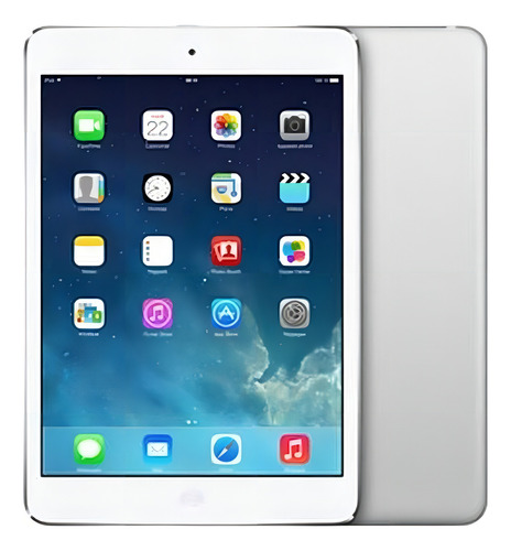 iPad Mini 2nd generation 2013 A1490 7.9" com rede móvel 128GB silver 1GB de memoria RAM