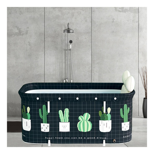 Bañera Plegable Portátil Para Niños Y Adultos, Fácil De
