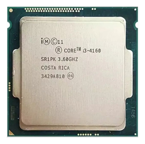 Procesador I3-4160, 3,60 Ghz, 2 Núcleos, 4 Hilos, 54 W, Lga