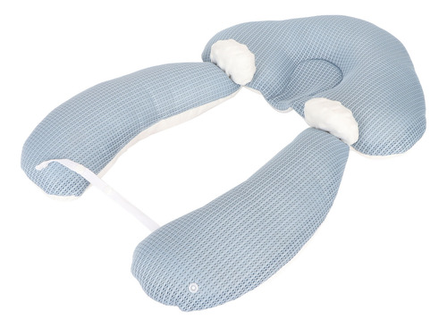 Suporte De Enfermagem Azul Macio Em Forma De Travesseiro De