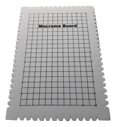 Tablero De Espuma De Macramé Grande Para Trenzado