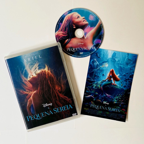 Dvd Elementos Cruella Raya Pinóquio Mulan A Pequena Sereia