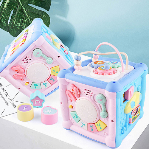 H Baby Activity Polyhedron Gift Set Para Crianças De 1 A 2