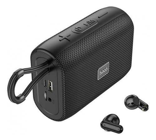 Parlante Con Auriculares Hoco Hc15 Negro