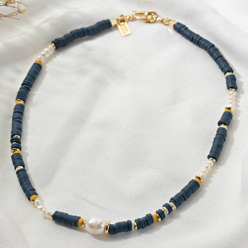Colar Feminino Curto Lady Blue