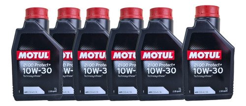 Aceite De Motor Motul 2100 Protect 10w30 Gasolina Diesel 6 L