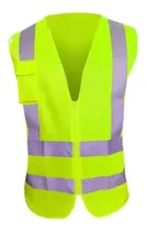 Comprar Chaleco Vial Reflectivo Kp Amarillo Talla- L Con Cierre