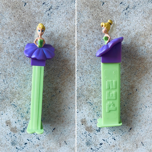 Pastillero Caramelo Pez Campanita Disney Tinker Bell Juguete (Usado)